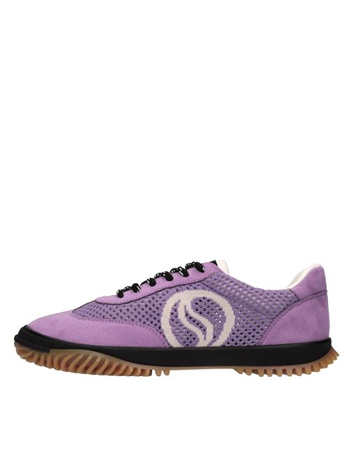Sneakers S-Wave sport in tessuto ed eco-camoscio STELLA MC CARTNEY | 810414 E00191 5629VIOLA